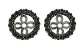 14 Karat Back Diamond Halo Stud Jackets
